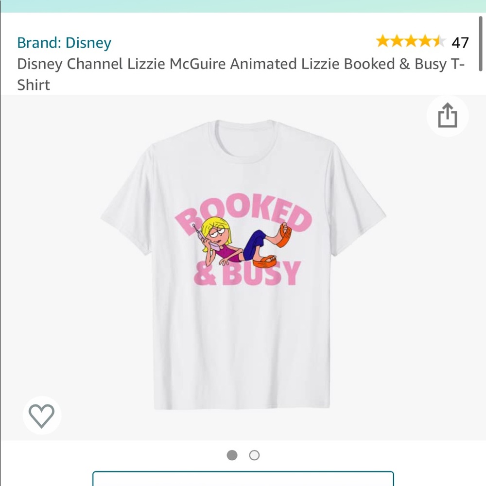 Disney Lizzie McGuire Graphic Tee